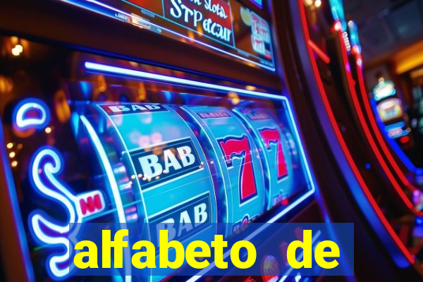 alfabeto de caligrafia bonita