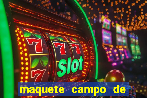 maquete campo de futebol (isopor)