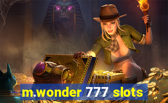 m.wonder 777 slots