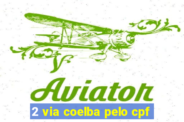 2 via coelba pelo cpf