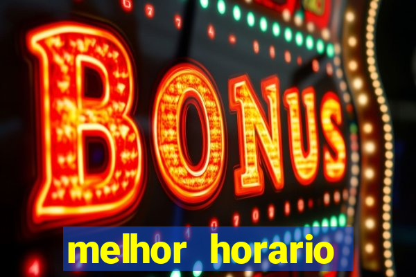 melhor horario fortune rabbit