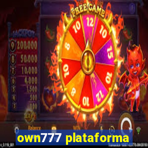 own777 plataforma