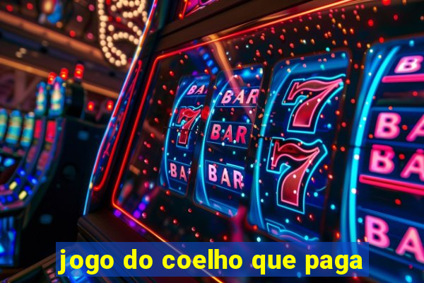 jogo do coelho que paga