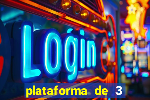 plataforma de 3 reais pg
