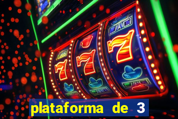 plataforma de 3 reais pg