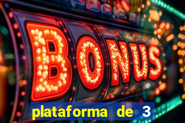 plataforma de 3 reais pg