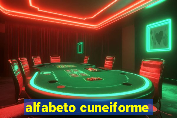 alfabeto cuneiforme