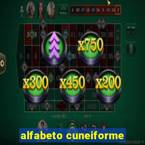 alfabeto cuneiforme