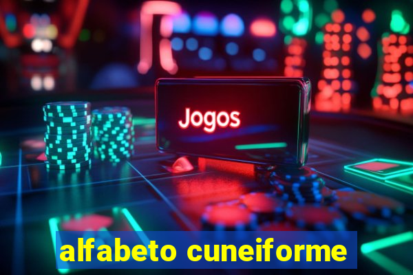 alfabeto cuneiforme