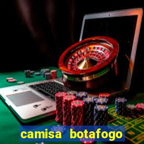 camisa botafogo plus size