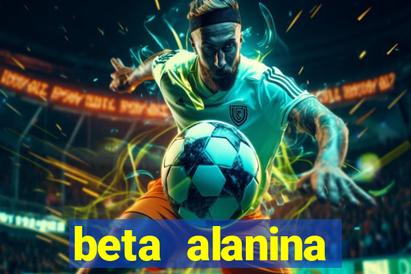 beta alanina aumenta a pressao