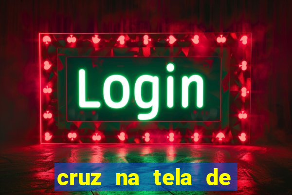 cruz na tela de cruz das