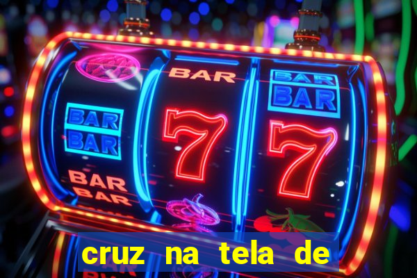 cruz na tela de cruz das