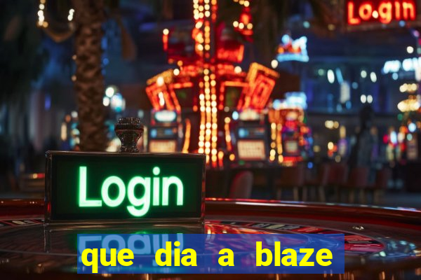 que dia a blaze paga o cashback
