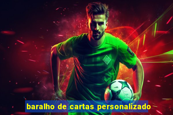 baralho de cartas personalizado