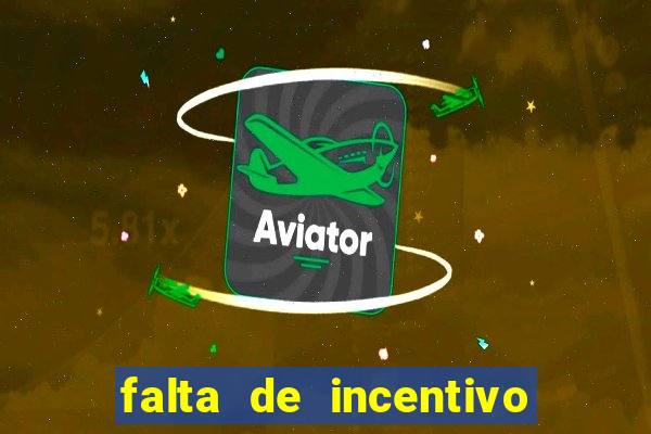 falta de incentivo ao esporte nas escolas