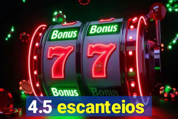 4.5 escanteios