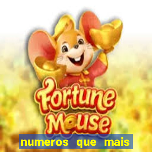 numeros que mais saem no minas cap