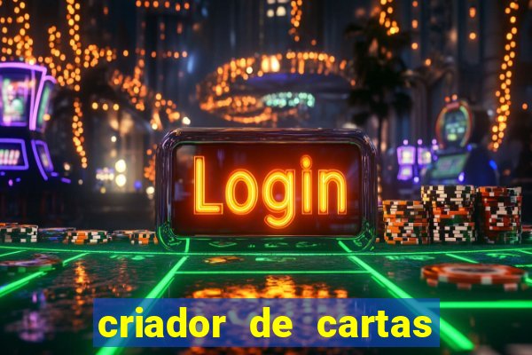 criador de cartas de pokemon