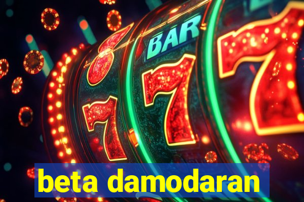 beta damodaran