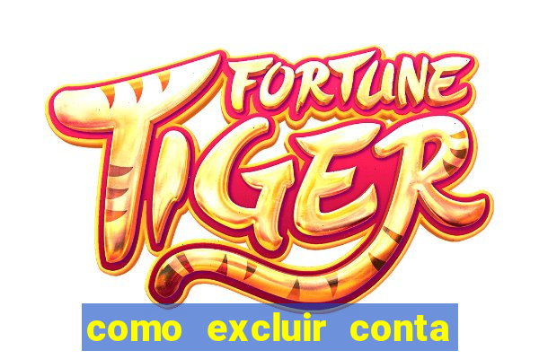 como excluir conta na sportingbet