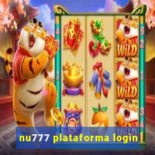 nu777 plataforma login