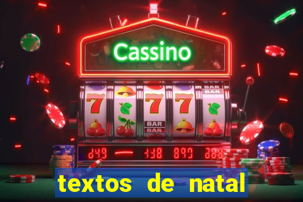 textos de natal para leitura