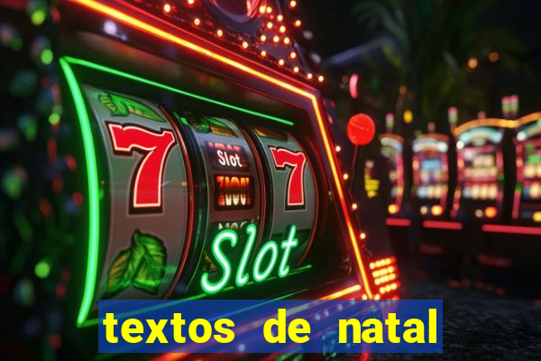 textos de natal para leitura