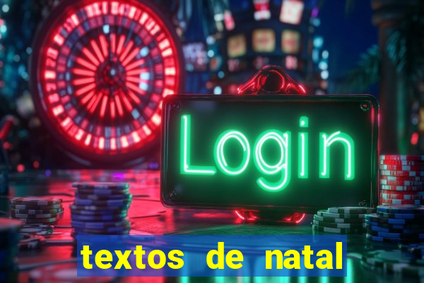 textos de natal para leitura