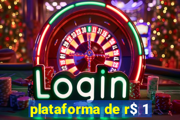 plataforma de r$ 1