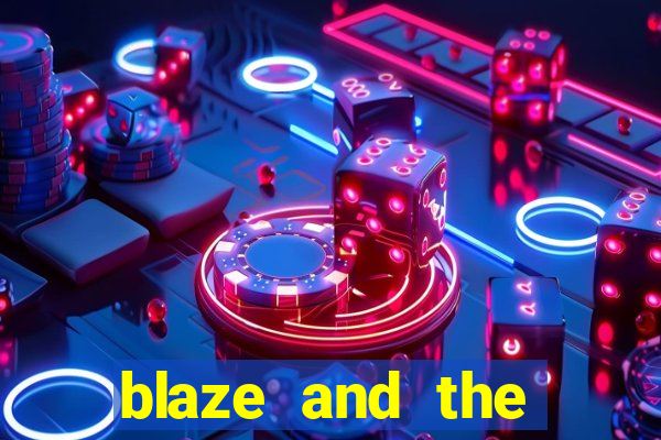 blaze and the monster machines logo font