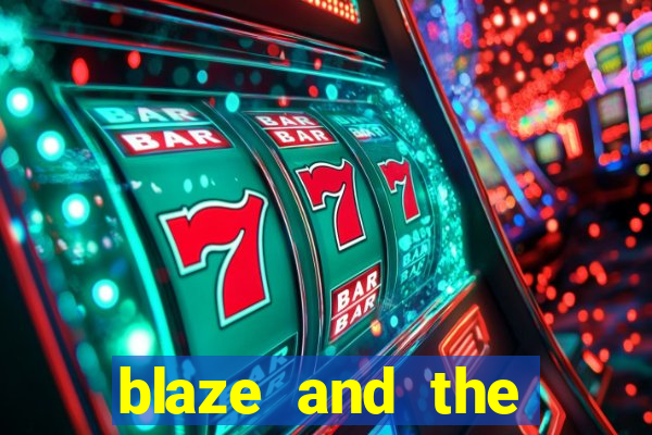 blaze and the monster machines logo font