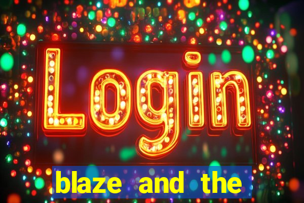 blaze and the monster machines logo font