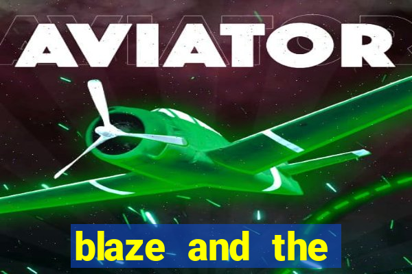 blaze and the monster machines logo font