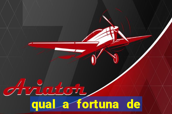 qual a fortuna de mano brown