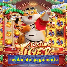 recibo de pagamento em word