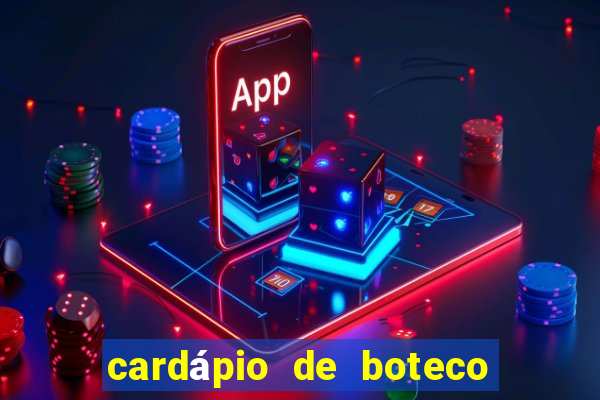 cardápio de boteco pinguim assis brasil