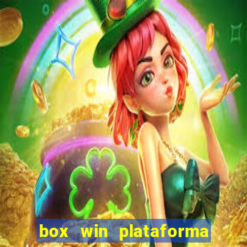 box win plataforma de jogos