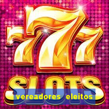 vereadores eleitos em cerejeiras
