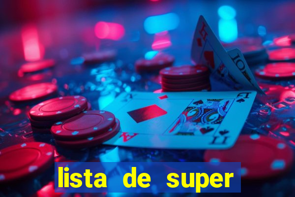 lista de super herois de a a z