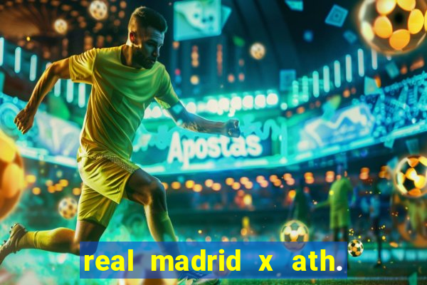 real madrid x ath. bilbao palpite