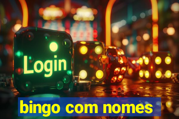 bingo com nomes