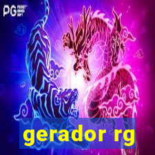 gerador rg