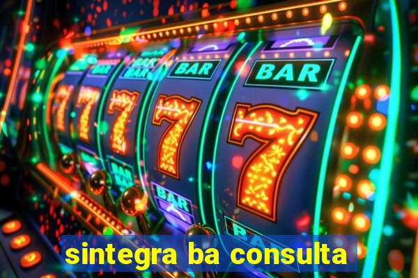 sintegra ba consulta