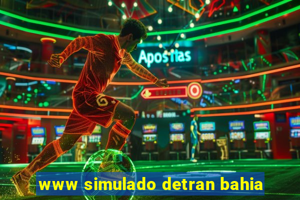 www simulado detran bahia