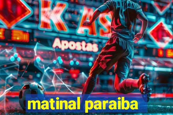 matinal paraiba