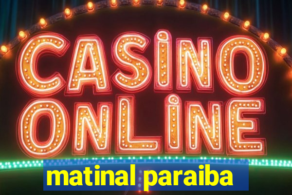 matinal paraiba