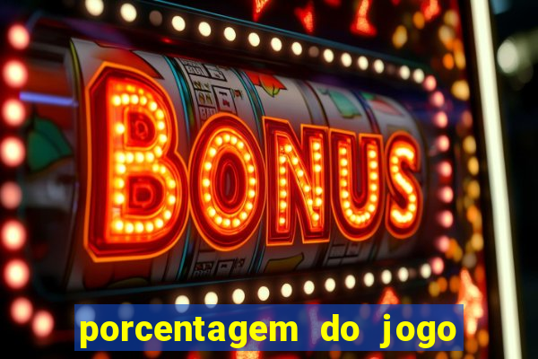 porcentagem do jogo fortune tiger