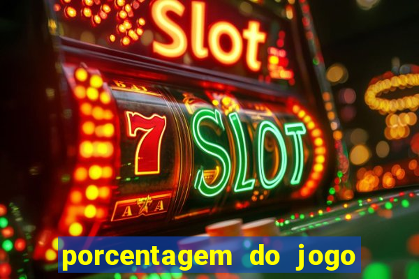 porcentagem do jogo fortune tiger