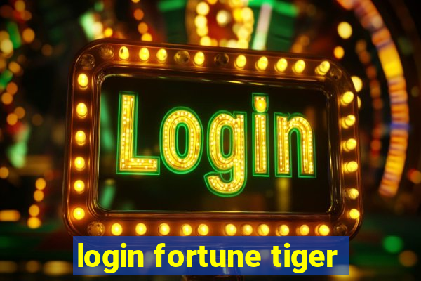 login fortune tiger